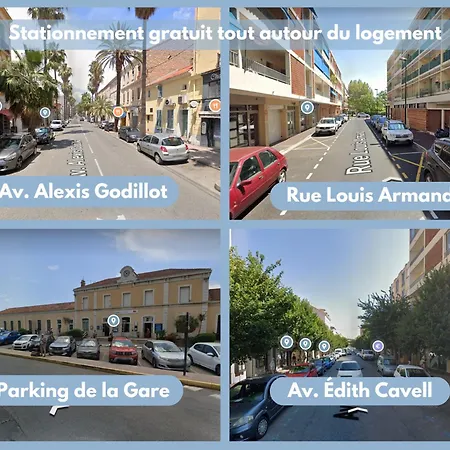 Les 4 Saisons - Face Gare - Parking Gratuit *