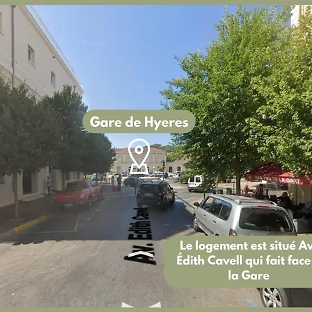 Les 4 Saisons - Face Gare - Parking Gratuit Hyères